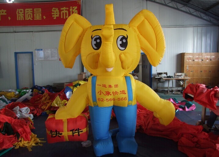 黄竹镇大象充气卡通气模